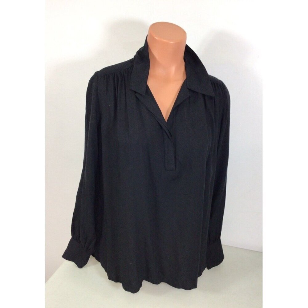 Anne Willi Blouse Shirt Made in Paris Womens Large